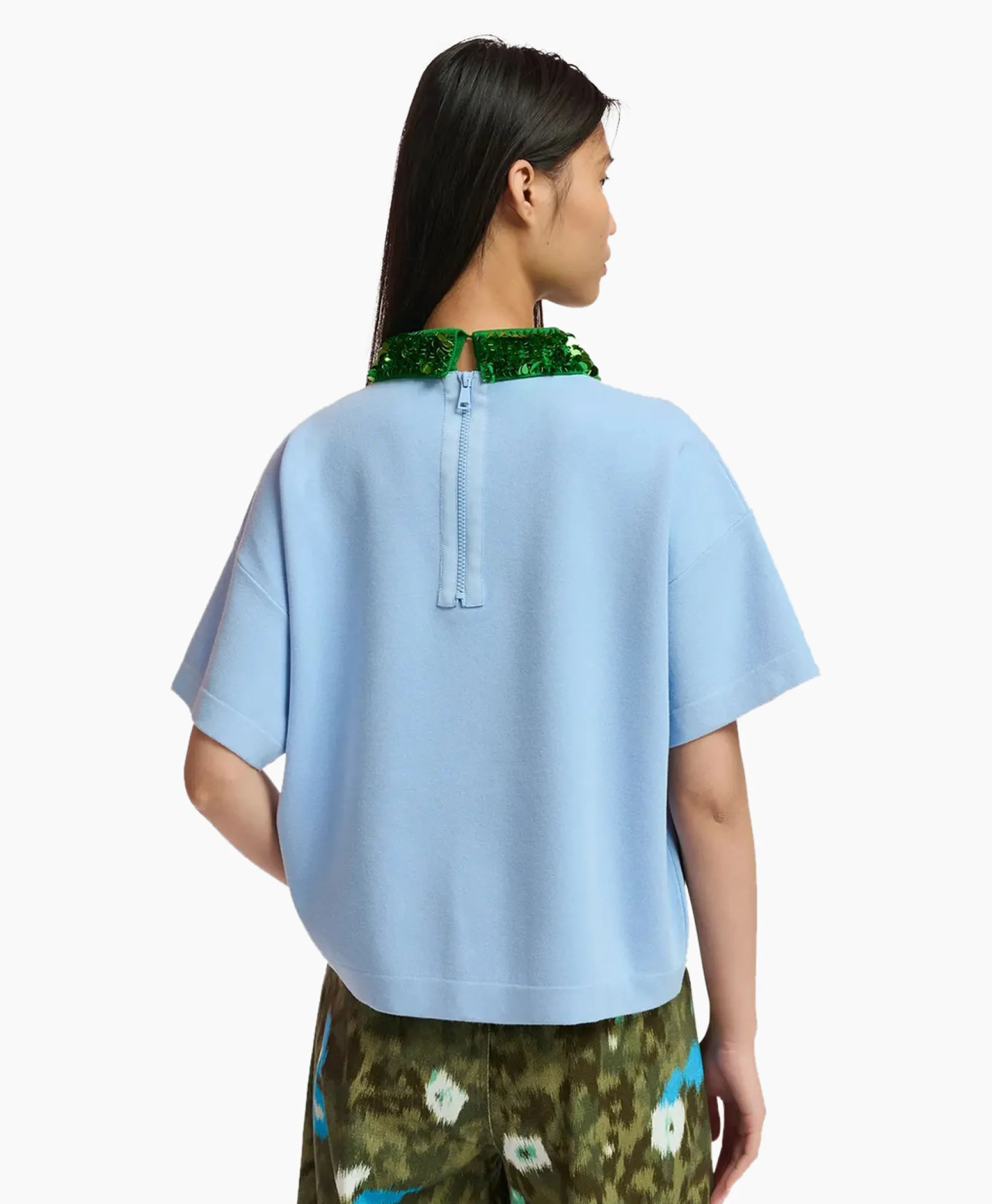 Essentiel Antwerp Top Filano Blauw*Dames T-Shirts & Tops