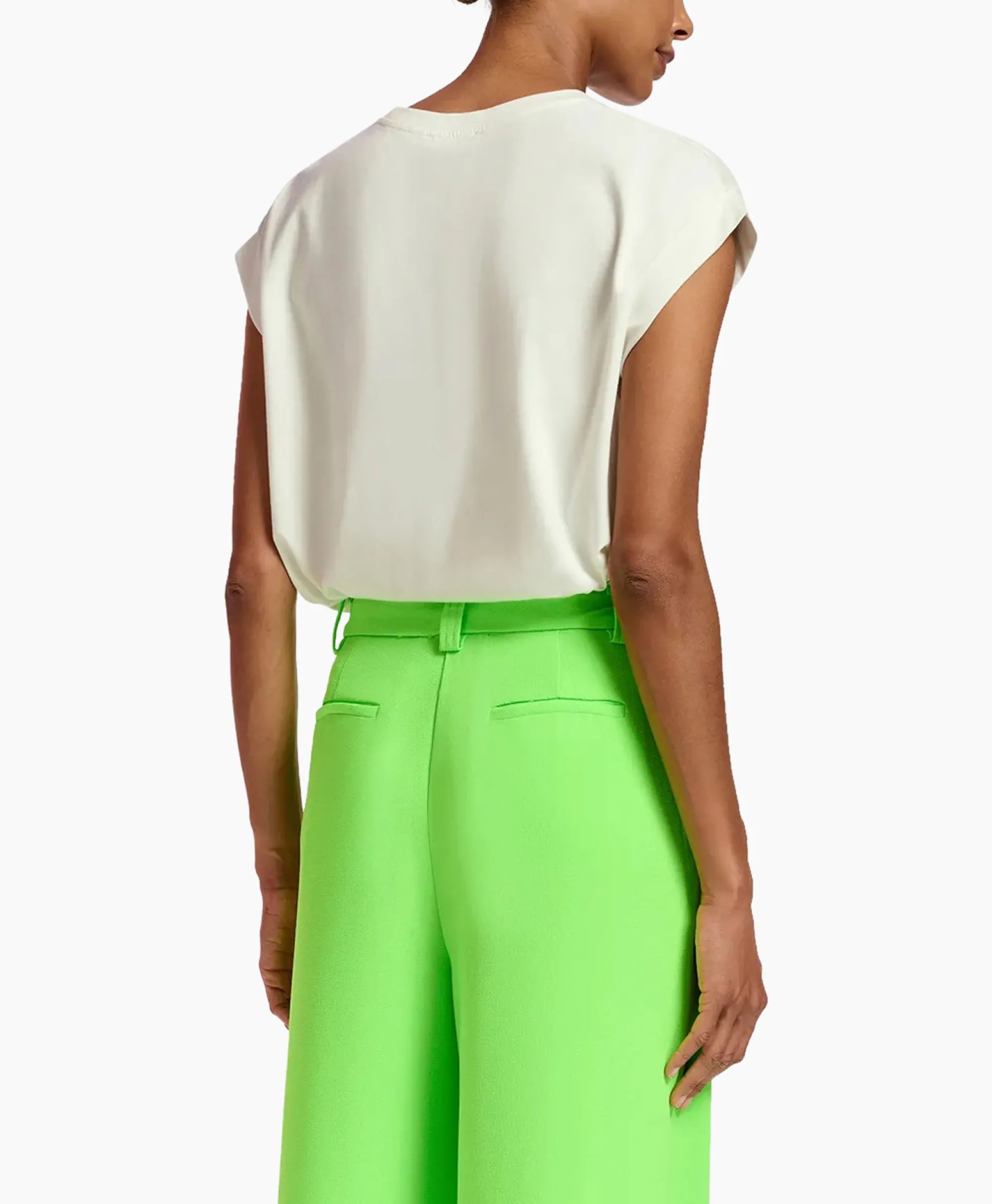 Essentiel Antwerp T-Shirt Korte Mouw Faustina Off White*Dames T-Shirts & Tops