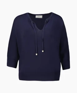Ffc Pullover 0/11023 Donker Blauw*Dames Truien