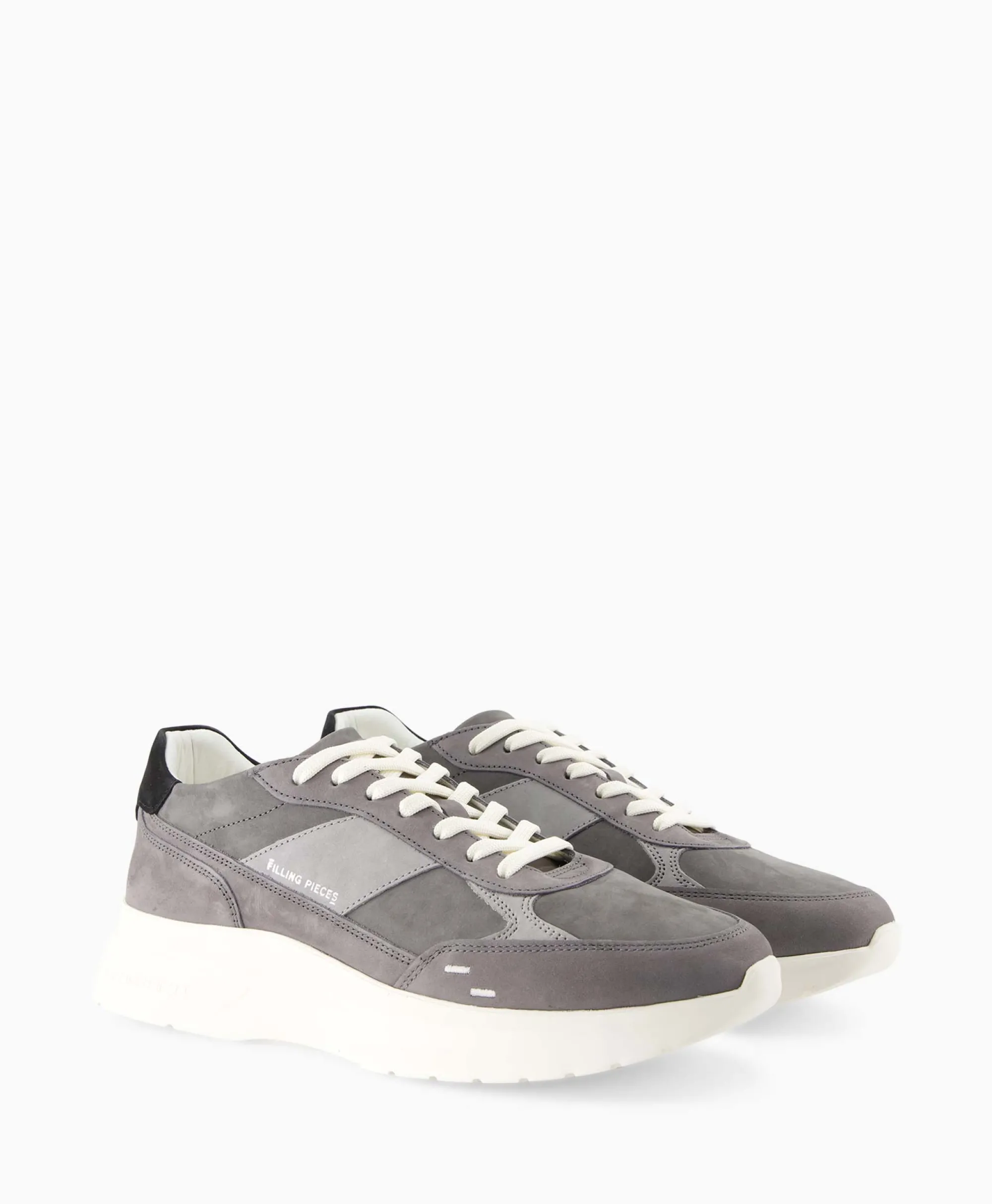 Filling Pieces Sneaker Jet Runner Donkergrijs*Heren Sneakers