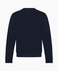 Flâneur Flaneur Sweater Signature Donker Blauw*Heren Truien