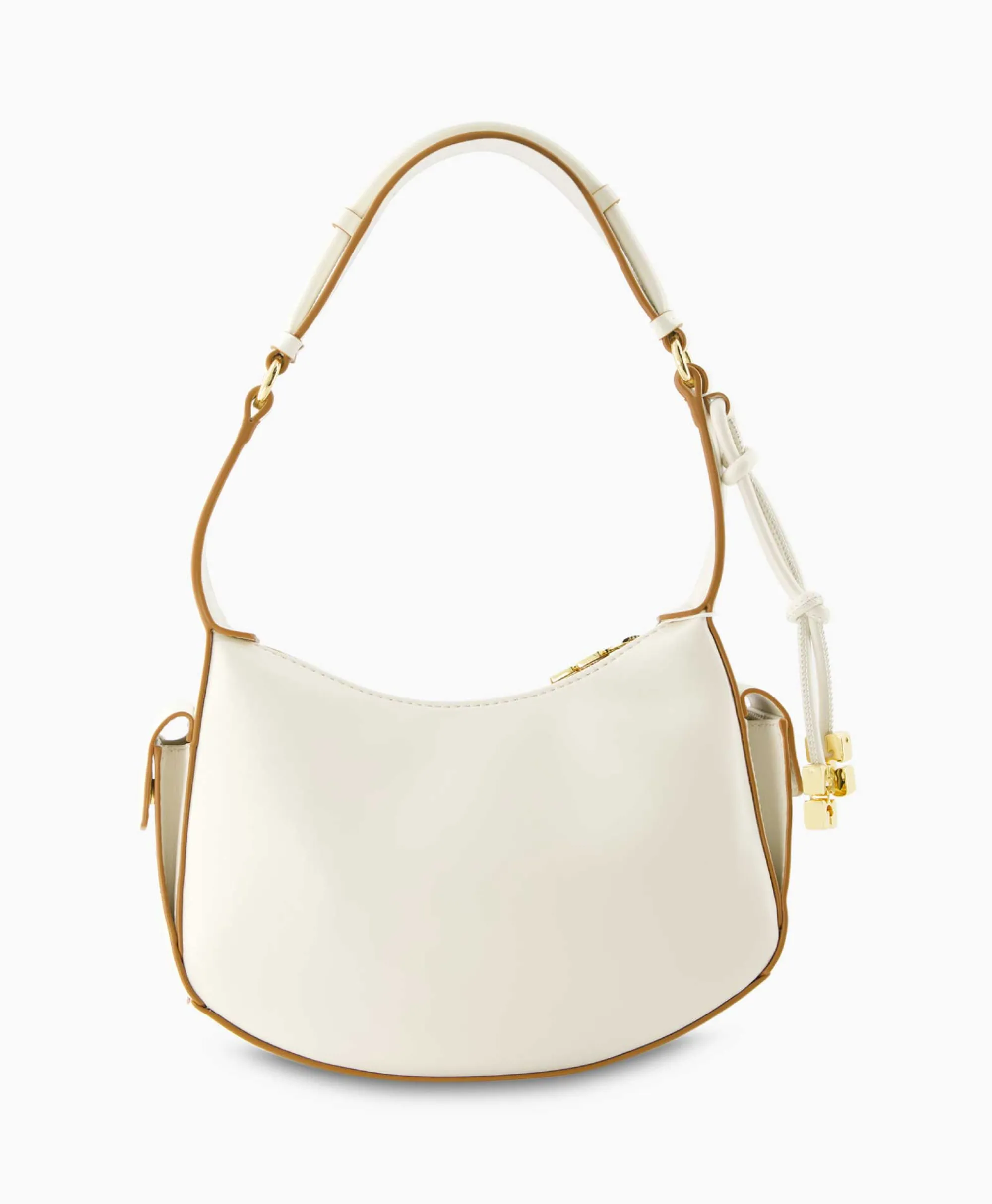 Ganni Schouder / Hand Tas Shoulder Ecru*Dames Tassen