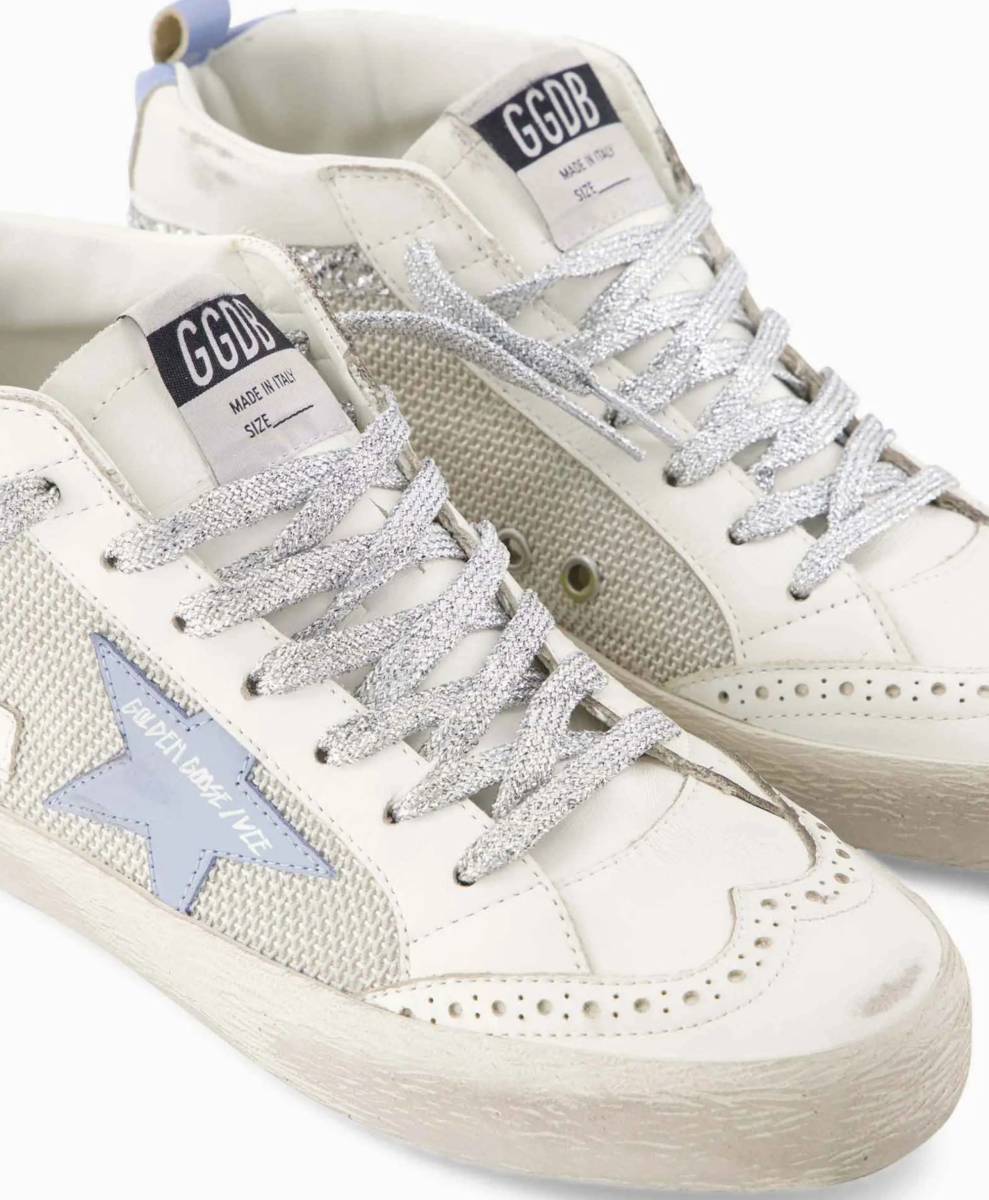 Golden Goose Sneaker Mid Star Wit*Dames Sneakers