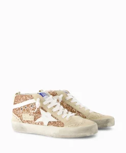 Golden Goose Sneaker Mid Star Rose*Dames Sneakers