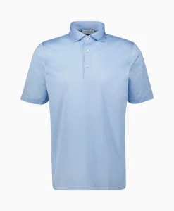 Gran Sasso Polo 60103/74201 Licht Blauw*Heren Polo's