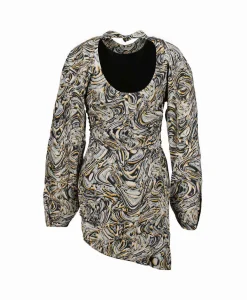 Iro Mini Jurk Francia Beige*Dames Jurken