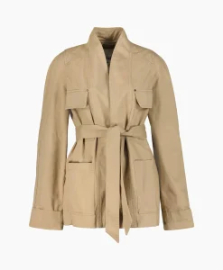 Isabel Marant Jack Loetiza-Gb Beige*Dames Jassen