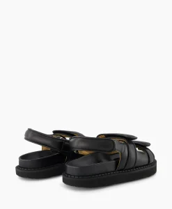 Isabel Marant Sandaal Zonder Hak Madee-Gb Zwart*Dames Sandalen