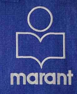 Isabel Marant Shopper Small Yenky Blauw*Dames Tassen