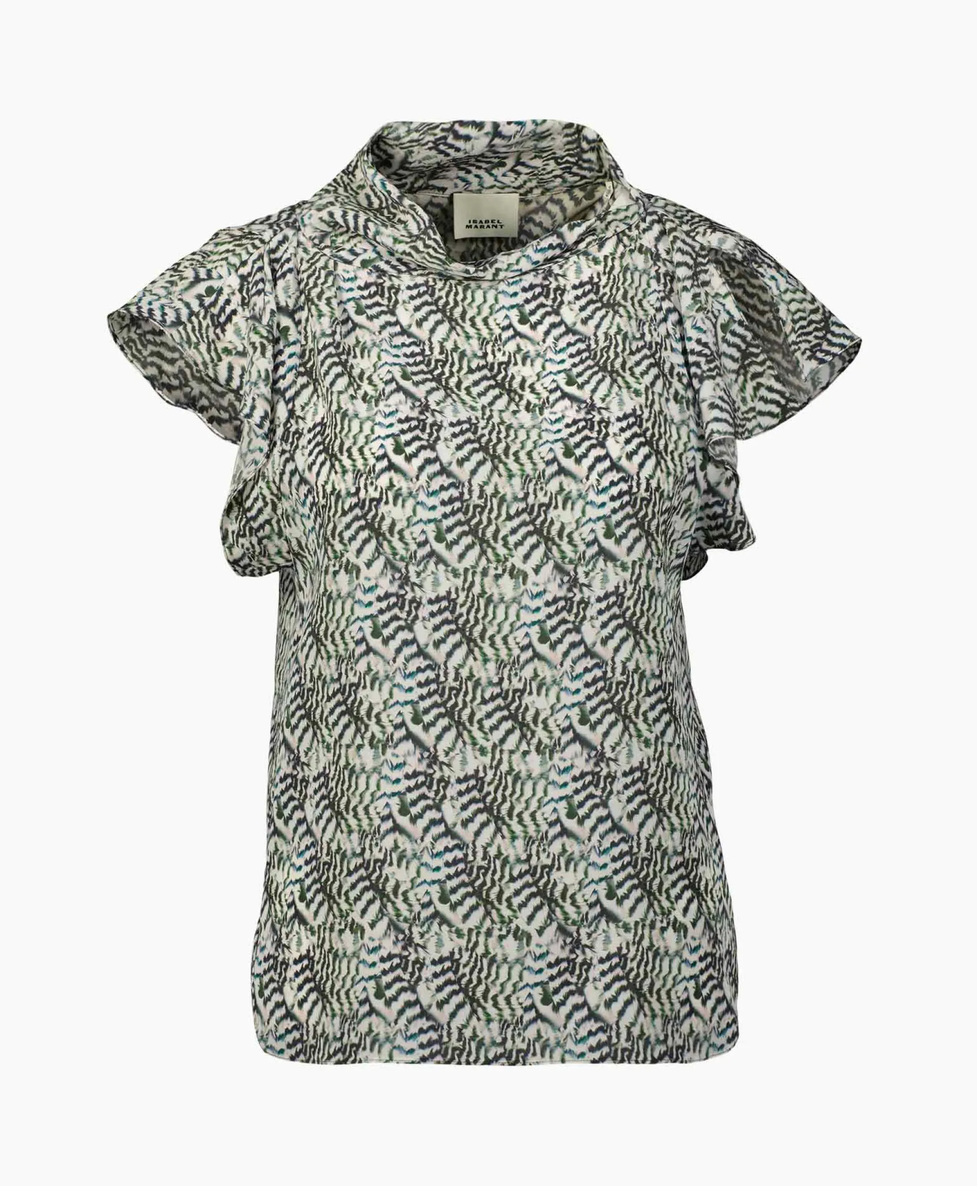 Isabel Marant Top Valency-Ga Ecru*Dames T-Shirts & Tops