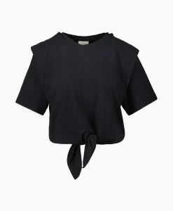 Isabel Marant T-Shirt Korte Mouw Zelikia-Gd Zwart*Dames T-Shirts & Tops