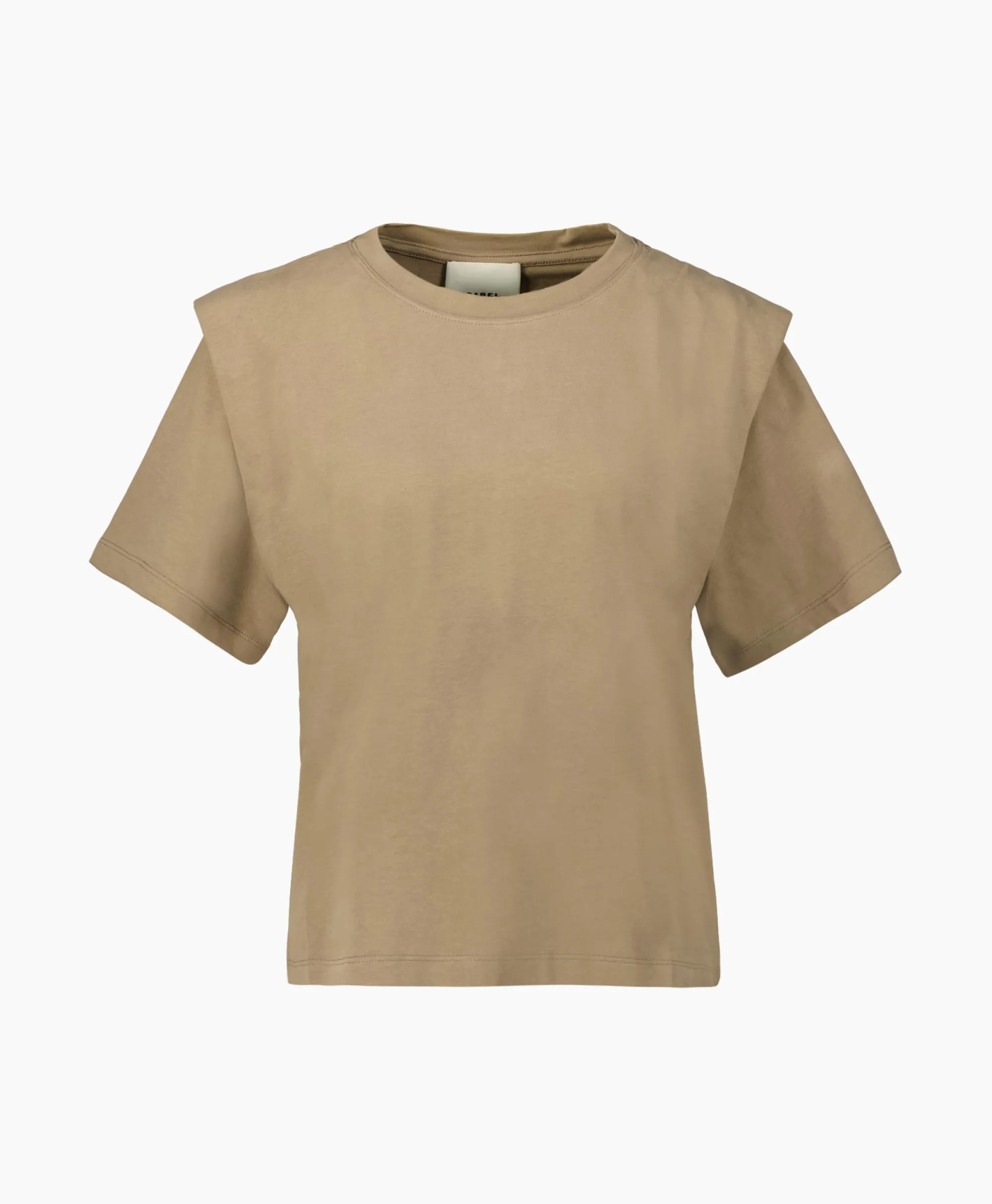 Isabel Marant T-Shirt Korte Mouw Zelitos-Ga Khaki*Dames T-Shirts & Tops
