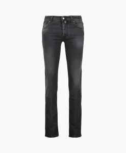 Jacob Cohen Jeans Pant 5 Pkt Slim Fit Nick Grijs*Heren Broeken