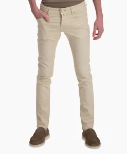 Jacob Cohen Jeans 5 Pkt Super Slim Fit Nick Beige*Heren Broeken