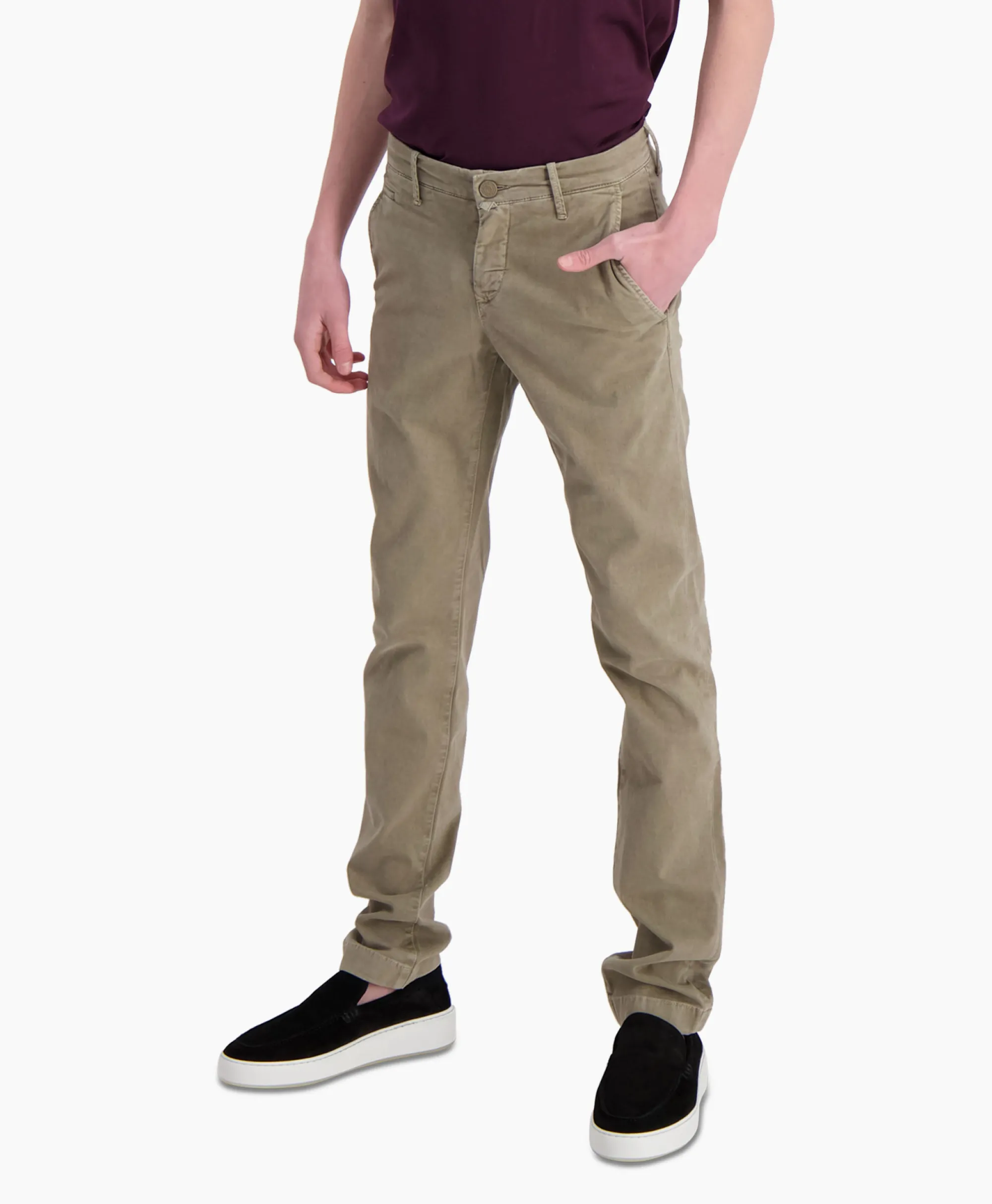 Jacob Cohen Jeans Slim Fit Bobby Beige*Heren Broeken