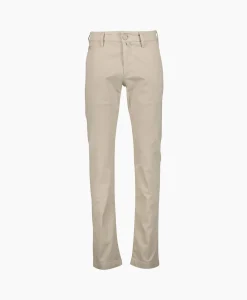 Jacob Cohen Pantalon Slim Fit Bobby Beige*Heren Broeken