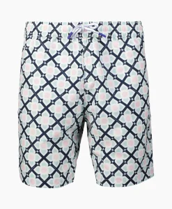 Jacob Cohen Zwembroek Maiolica Print Mint*Heren Zwembroeken