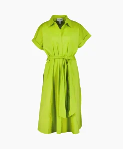 Joseph Ribkoff Midi Jurk Groen*Dames Jurken