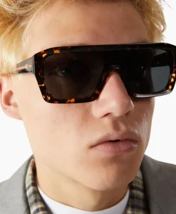 Komono Zonnebril Aksel Flake Bruin*Dames Zonnebrillen