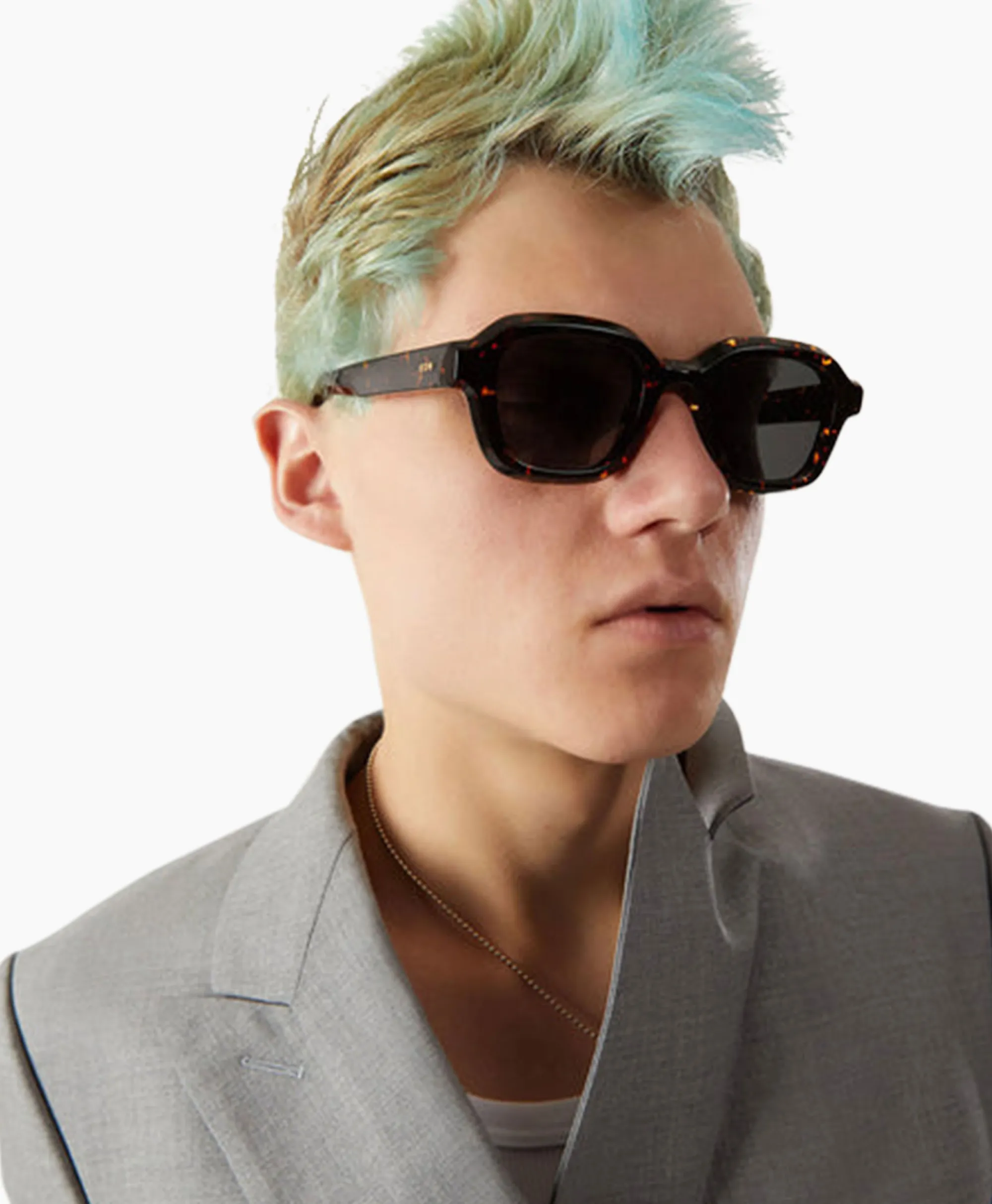 Komono Zonnebril Will Flake Bruin*Dames Zonnebrillen