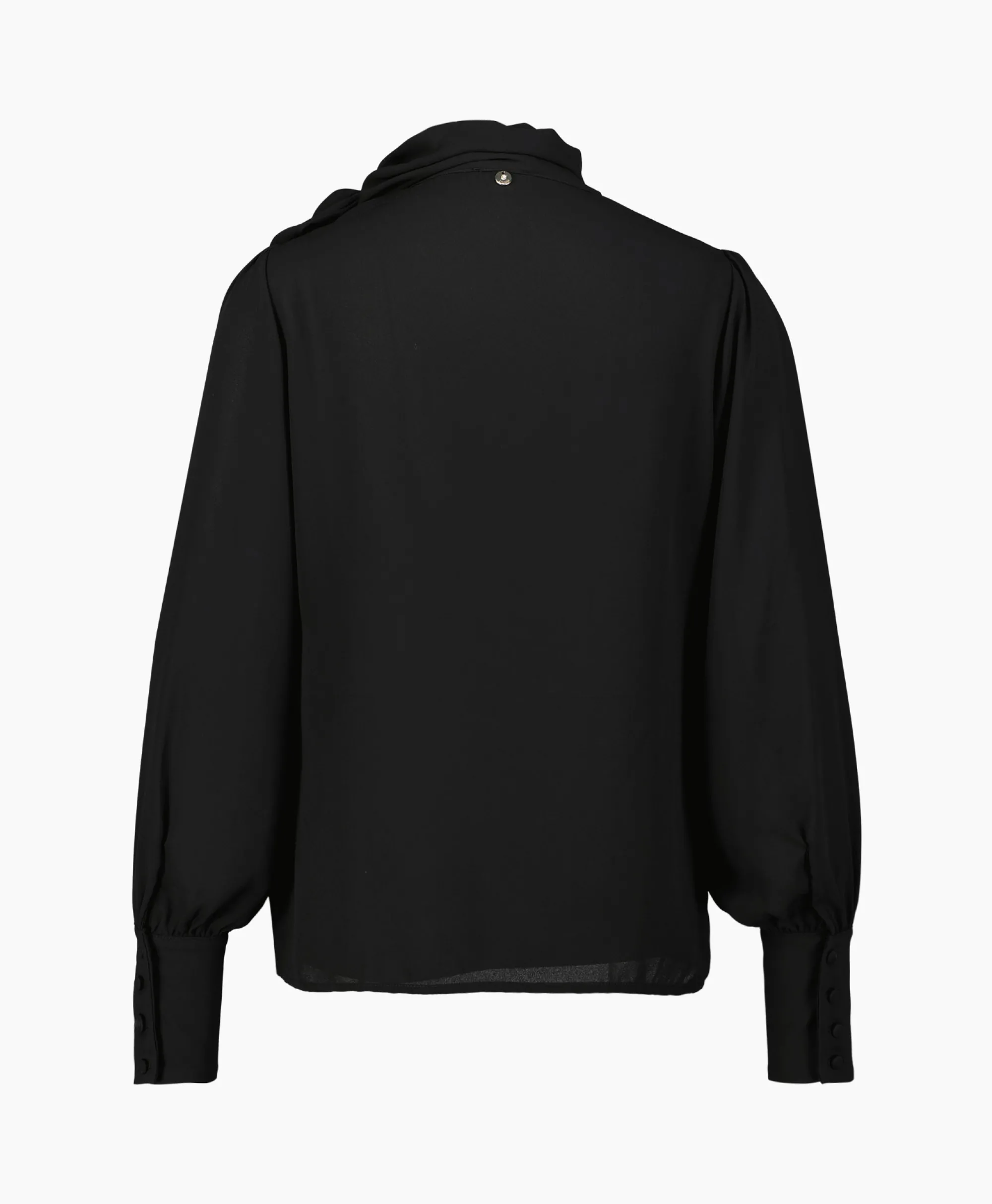 Liu Jo Blouse Ecs Tunica C/Fiocco Zwart*Dames Blouses