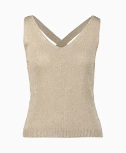 Liu Jo Top Maglia Chiusa S/M Canotta Lux Goud*Dames T-Shirts & Tops
