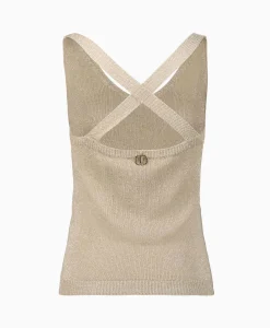 Liu Jo Top Maglia Chiusa S/M Canotta Lux Goud*Dames T-Shirts & Tops