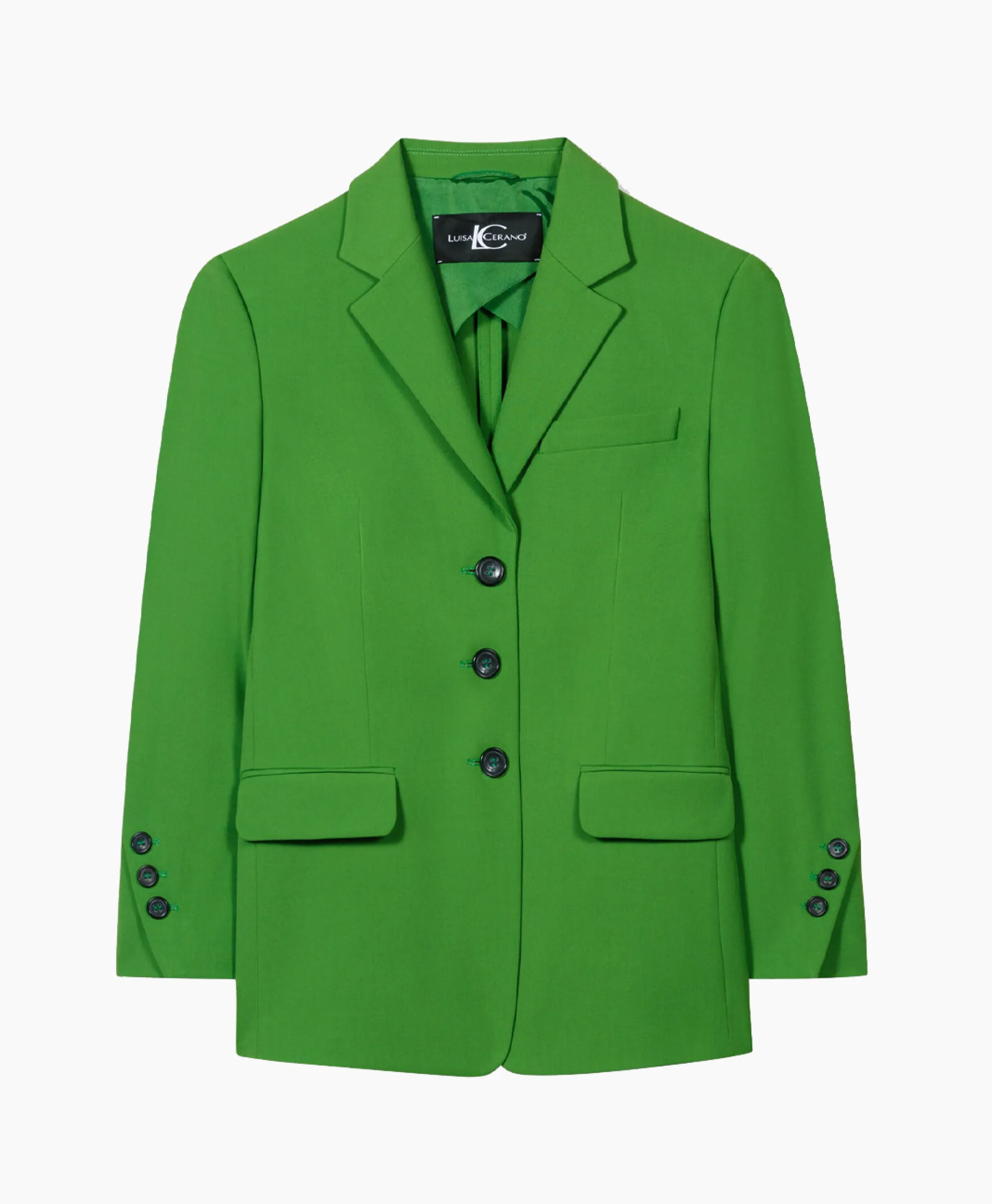 Luisa Cerano Blazer 478276/3453-0 Olijf*Dames Blazers