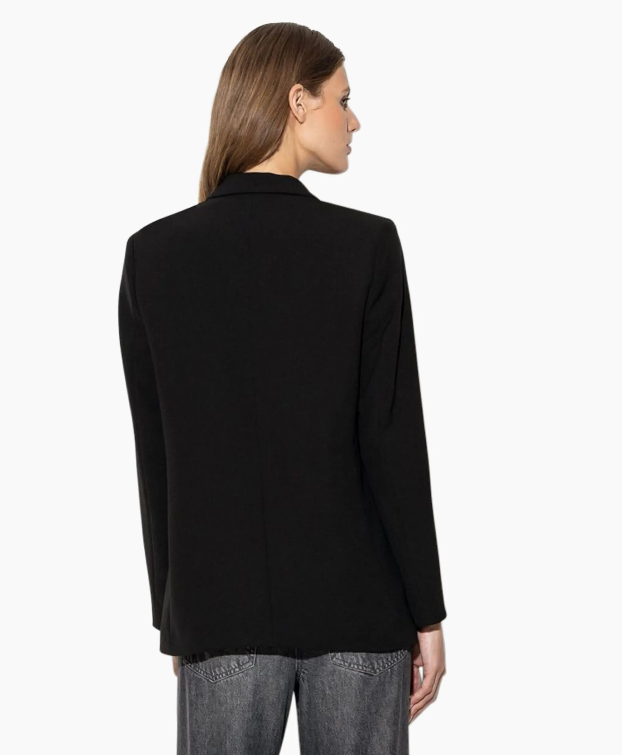 Luisa Cerano Blazer 498010/3417-0 Zwart Dessin*Dames Blazers