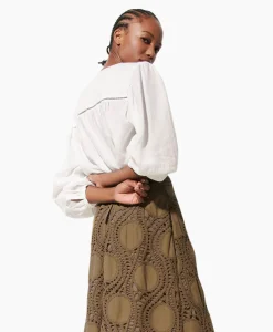 Luisa Cerano Blouse 298458/3500-0 Off White*Dames Blouses