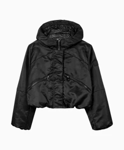 Luisa Cerano Jack 498581/4129-0 Zwart Dessin*Dames Jassen