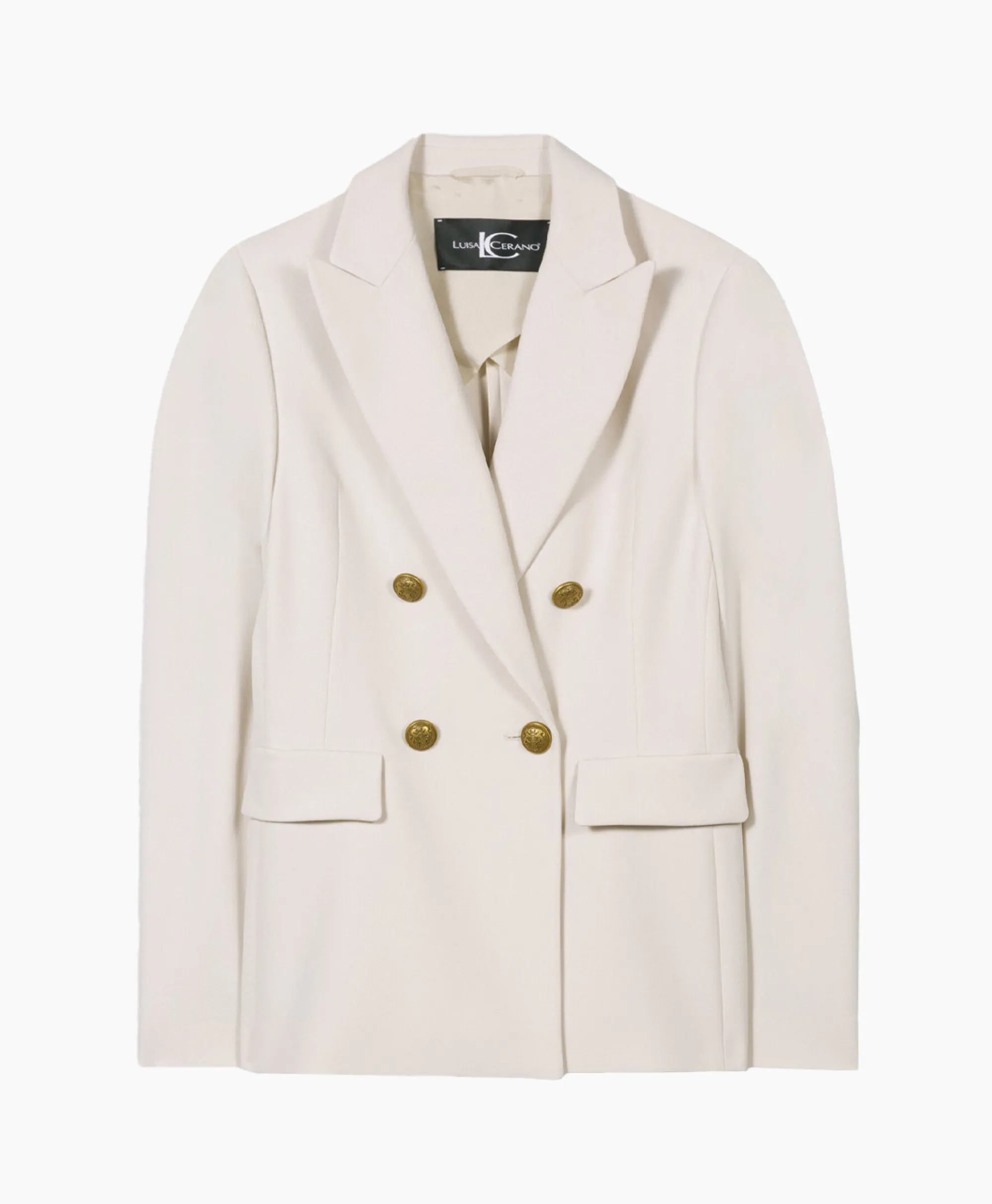 Luisa Cerano Blazer 478280/3453-0 Beige*Dames Blazers