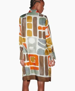 Luisa Cerano Midi Jurk 798495/3626-0 Diverse*Dames Jurken