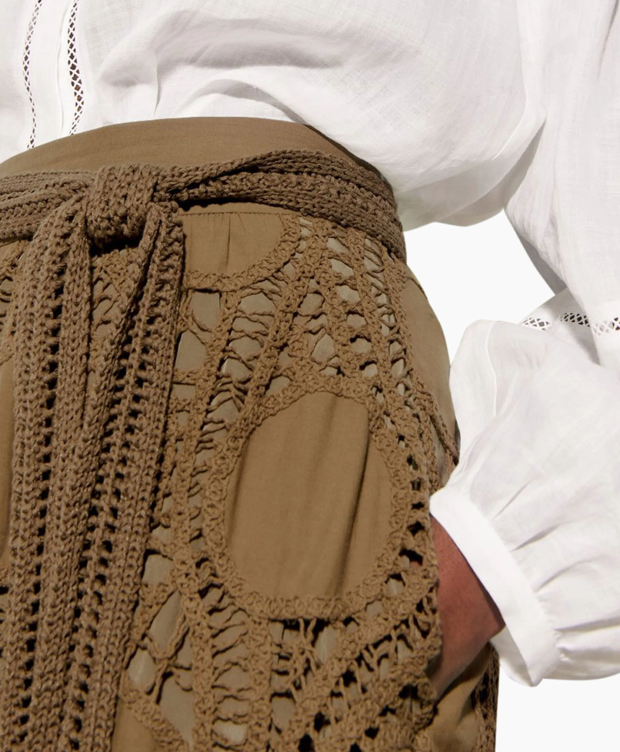 Luisa Cerano Midi Rok 598236/3619-0 Diversen*Dames Rokken