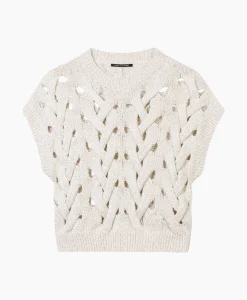 Luisa Cerano Pullover 198389/5894-0 Off White*Dames Truien