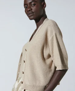 Luisa Cerano Sweater 478307/5894-0 Taupe*Dames Vesten