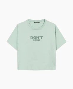 Luisa Cerano T-Shirt Korte Mouw 398121/7800-0 Mint*Dames T-Shirts & Tops