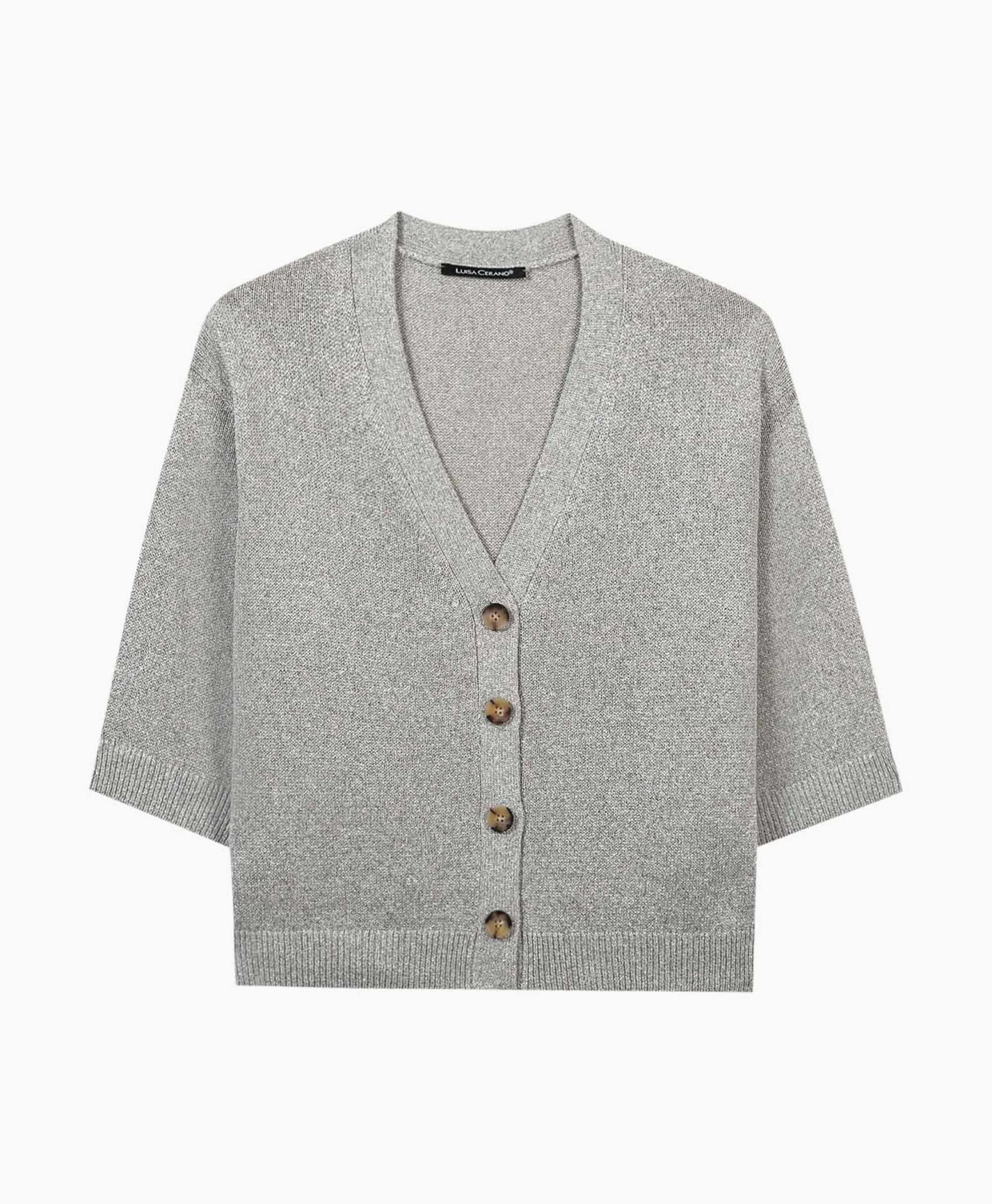 Luisa Cerano Vest 488310/5157-0 Licht Grijs*Dames Vesten