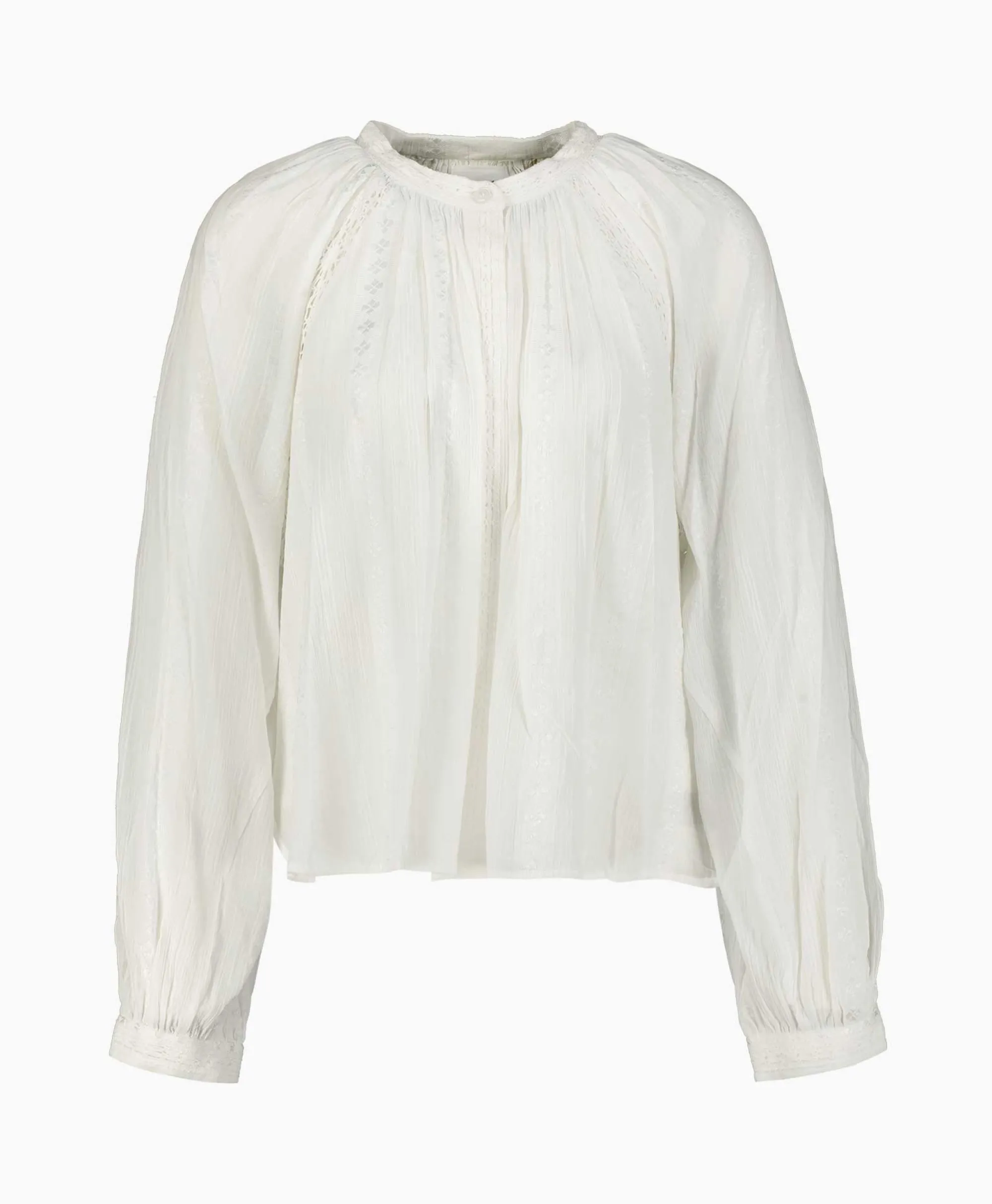 Marant Étoile Marant Etoile Blouse Janelle-Ga Wit*Dames Blouses