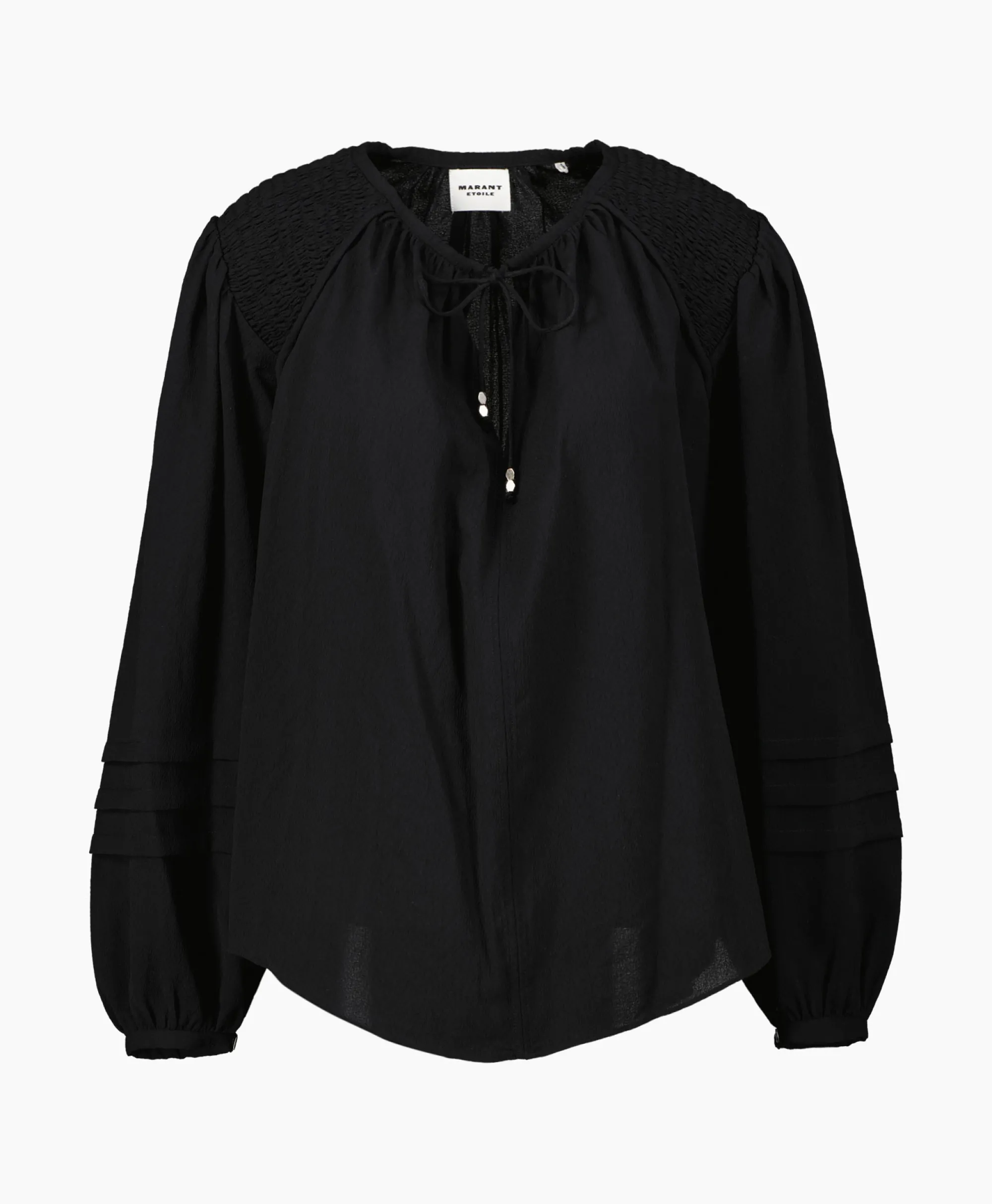Marant Étoile Marant Etoile Blouse Lamaya-Gb Zwart*Dames Blouses
