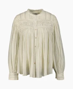Marant Étoile Marant Etoile Blouse Plalia-Gc Ecru*Dames Blouses