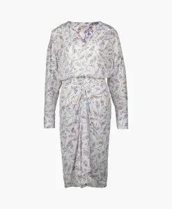 Marant Étoile Marant Etoile Midi Jurk Danalia-Ga Ecru*Dames Jurken