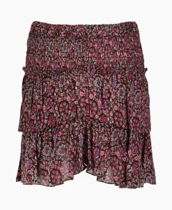 Marant Étoile Marant Etoile Minirok Hilari-Gb Bruin*Dames Rokken