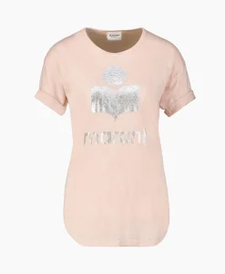 Marant Étoile Marant Etoile T-Shirt Korte Mouw Koldi-Gc Pink*Dames T-Shirts & Tops
