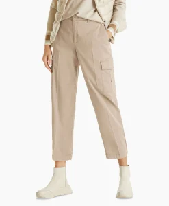 Marc Cain Pants Broek Wp 81.12 W50 Licht Grijs*Dames Broeken