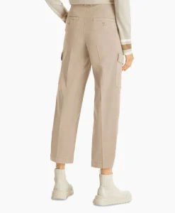 Marc Cain Pants Broek Wp 81.12 W50 Licht Grijs*Dames Broeken
