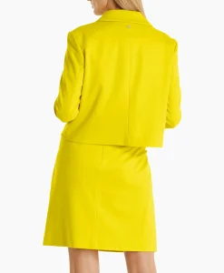 Marccain Additions Jack Wa 31.01 J24 Geel*Dames Jassen