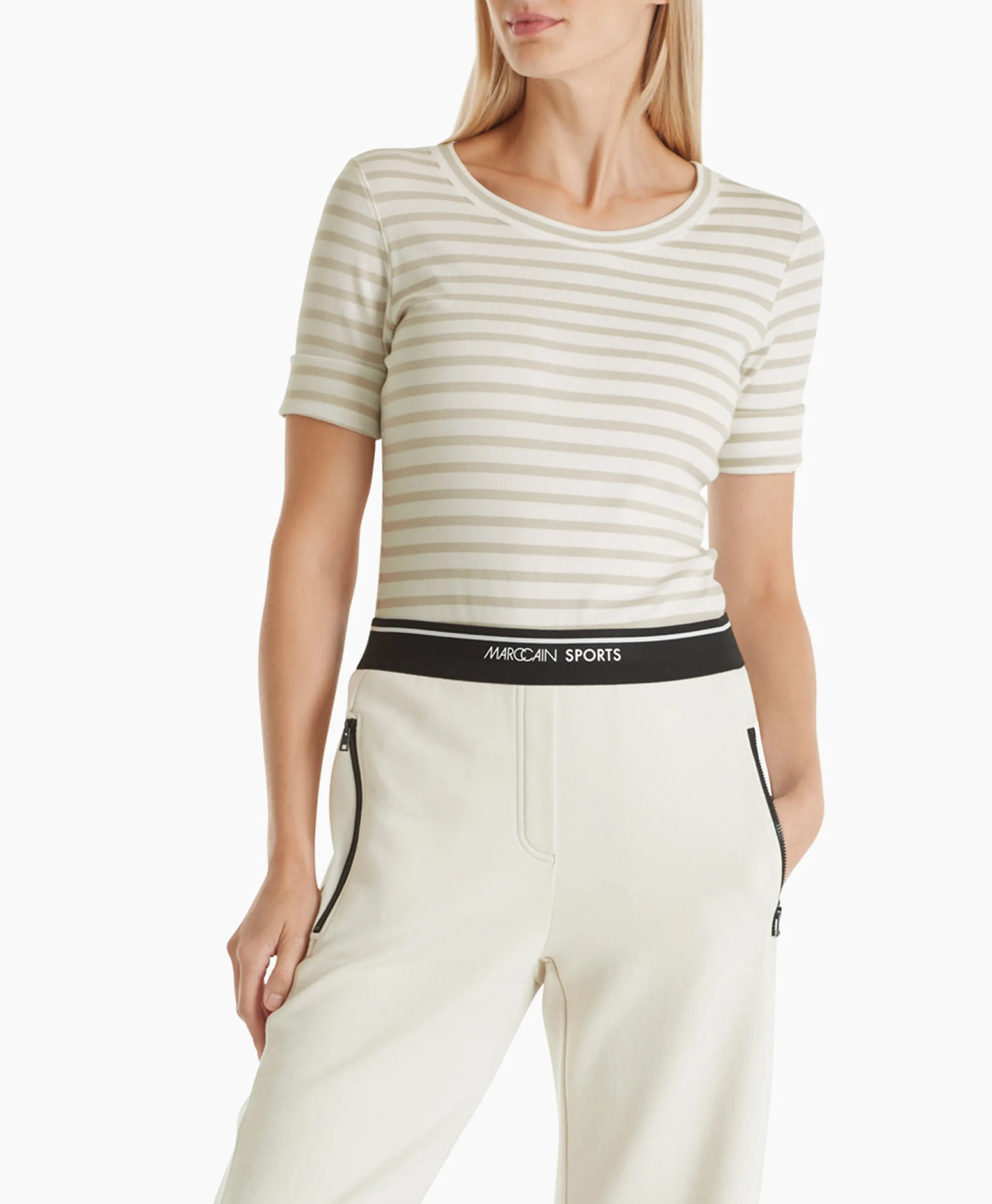 Marccain Additions T-Shirt Wa 48.09 J90 X*Dames T-Shirts & Tops