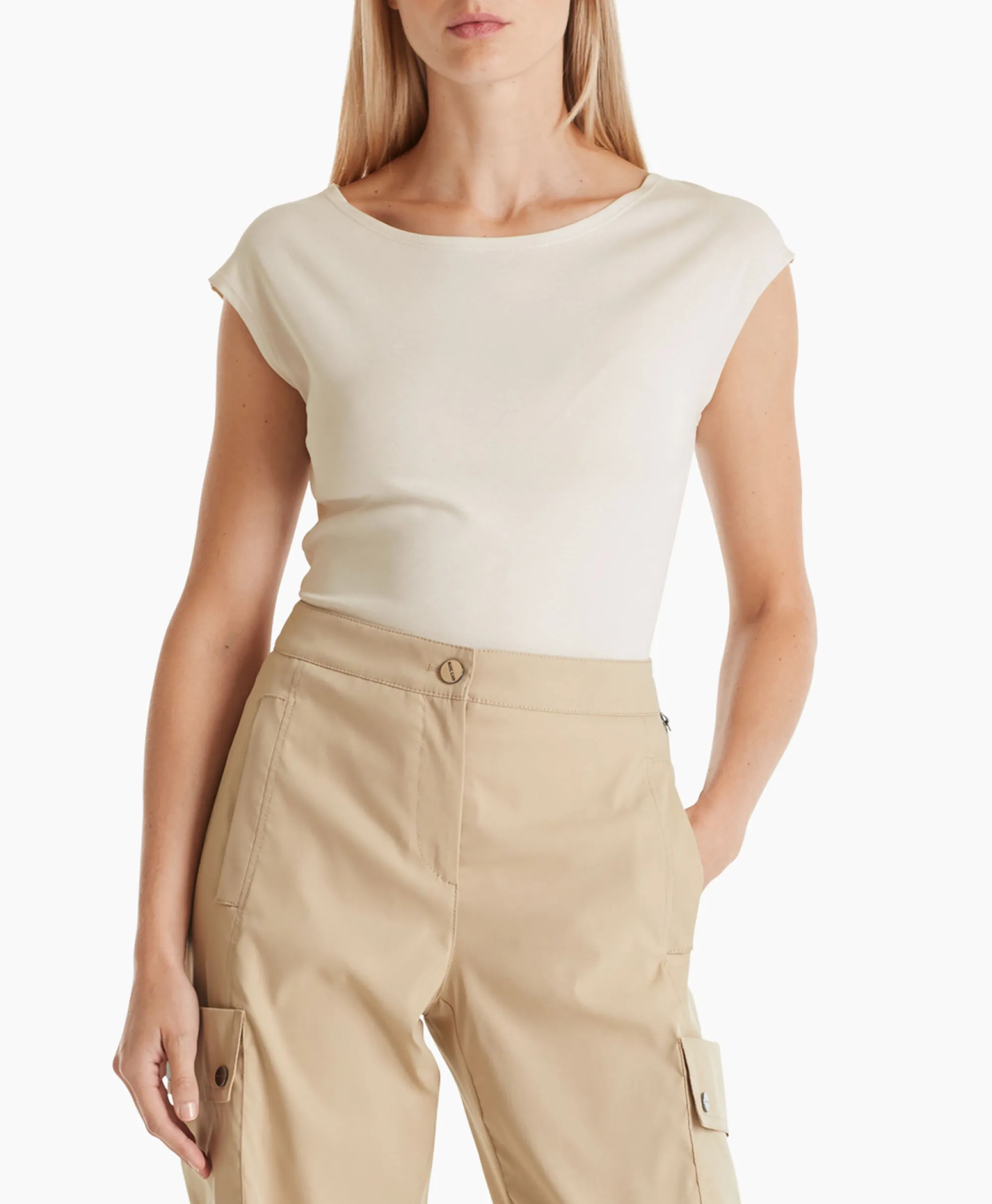 Marccain Additions T-Shirt Wa 48.37 J14 X*Dames T-Shirts & Tops