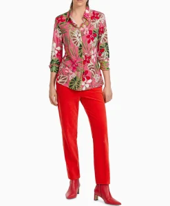 Marccain Collectie Blouse Vc 51.42 J28 Licht Rood*Dames Blouses